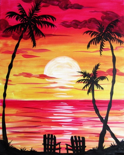 A Afternoon Retreat paint nite project by Yaymaker