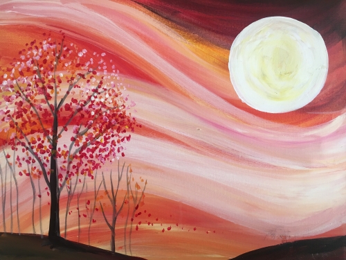 A Breezy Autumn paint nite project by Yaymaker
