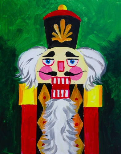 A The Nutcracker paint nite project by Yaymaker