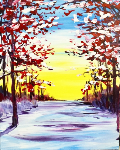 A Early Snow II paint nite project by Yaymaker