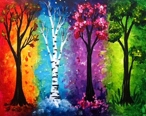 A Seasons II paint nite project by Yaymaker