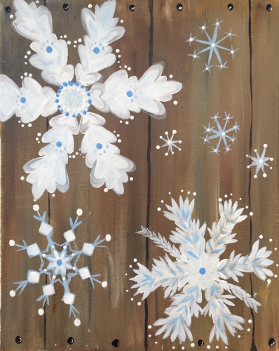 A Winter is Crate paint nite project by Yaymaker