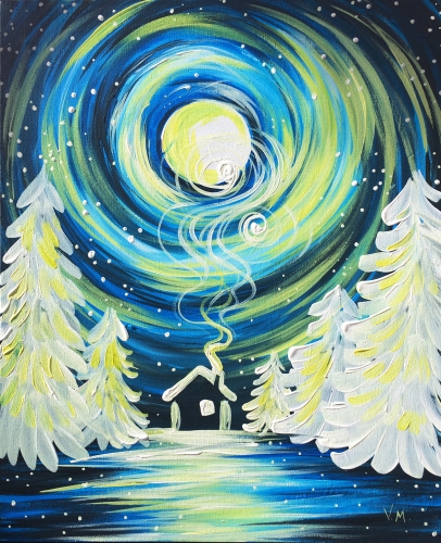 A Magical Night paint nite project by Yaymaker