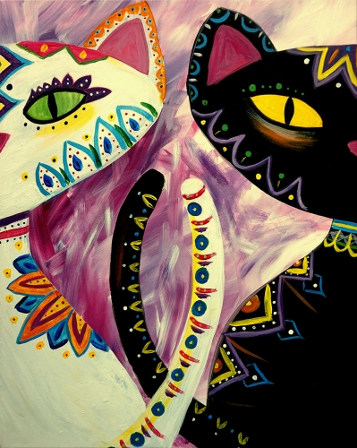 A Bohemian Catsody paint nite project by Yaymaker