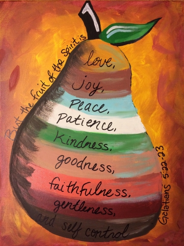 A Fruit of the Spirit paint nite project by Yaymaker