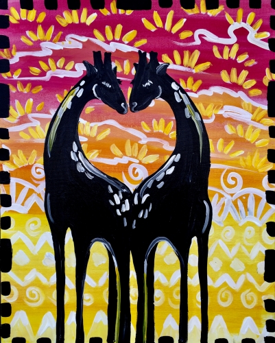 A Giraffe 3 paint nite project by Yaymaker