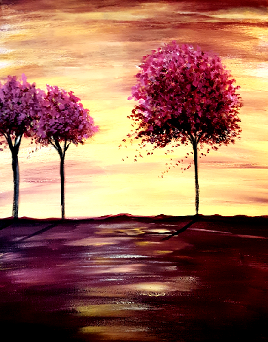 A Yellow Skies II paint nite project by Yaymaker