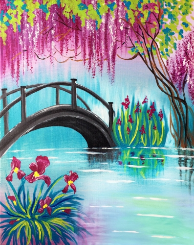 A Spring Bridge paint nite project by Yaymaker