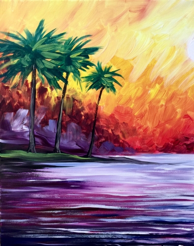 A Mental Vacation paint nite project by Yaymaker