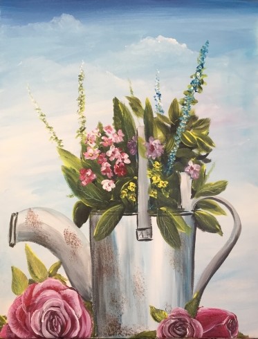A Spring Flowers II paint nite project by Yaymaker