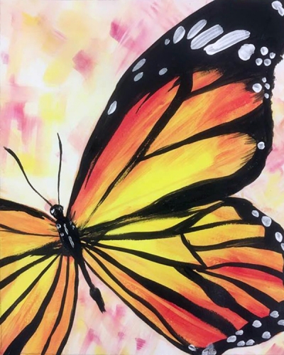 A Butterfly Love paint nite project by Yaymaker