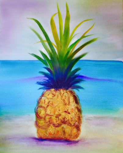 A Summer Pina paint nite project by Yaymaker