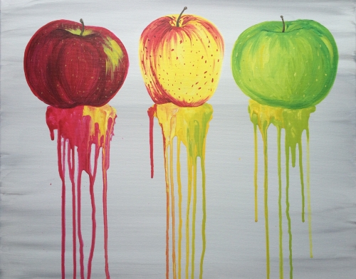 A Apple Trio paint nite project by Yaymaker