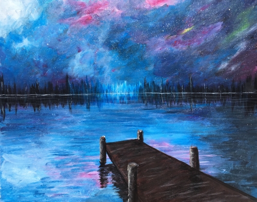 A Reflections of Forever paint nite project by Yaymaker