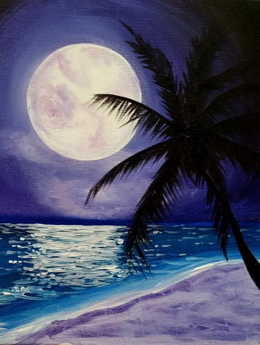 A Indigo Beach paint nite project by Yaymaker