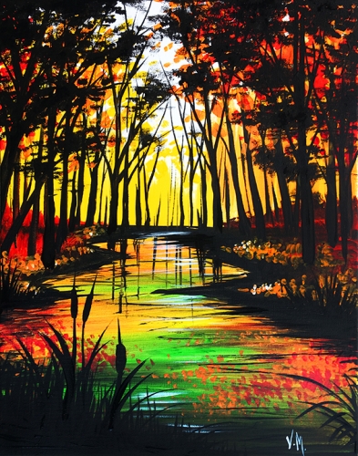 A Falling for Fall paint nite project by Yaymaker