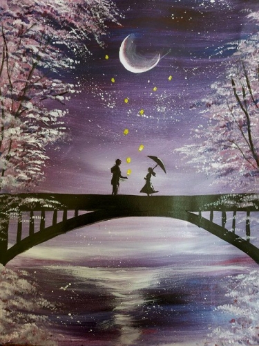 A Lantern Love paint nite project by Yaymaker