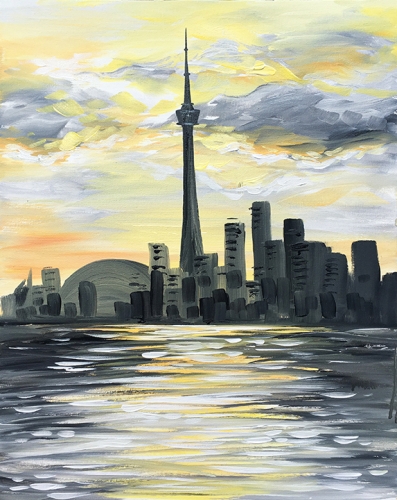 A Home is Toronto paint nite project by Yaymaker