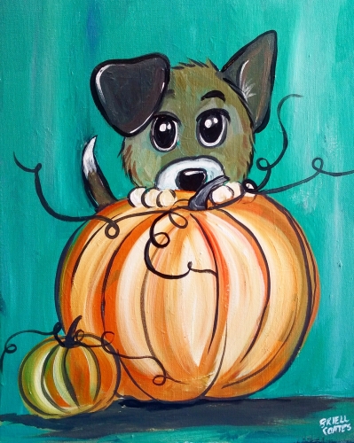 A Pupkin Spice paint nite project by Yaymaker