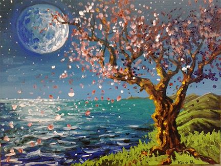 A Melancholia paint nite project by Yaymaker