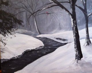 A Dead of Winter Black and white 1 paint nite project by Yaymaker