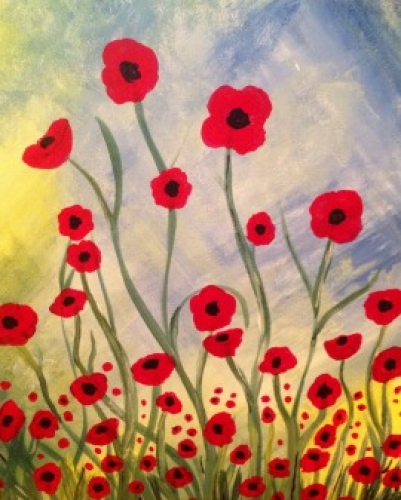 A Poppy Power paint nite project by Yaymaker