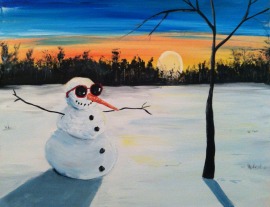 A Indian Summer paint nite project by Yaymaker