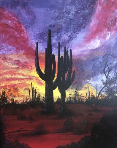 A Cactus In The Sunset experience project by Yaymaker