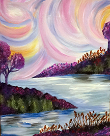 A Swirlscape paint nite project by Yaymaker