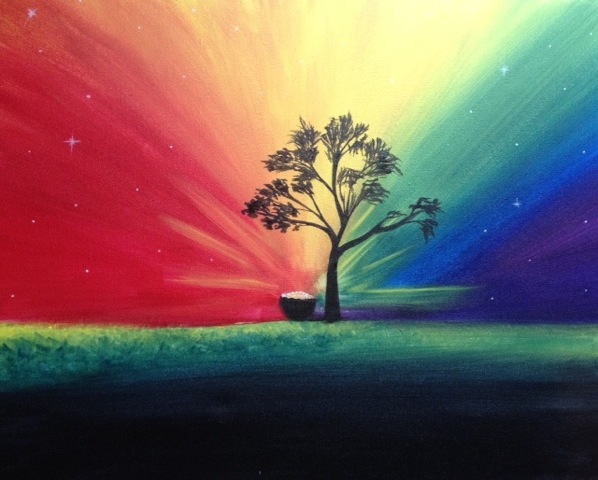 A Pot of Gold paint nite project by Yaymaker