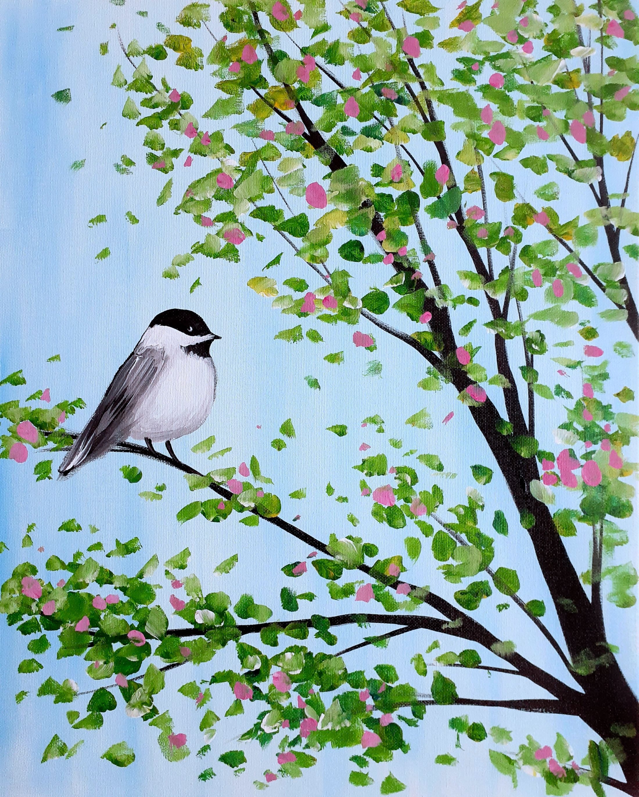 A Springtime Chickadee experience project by Yaymaker