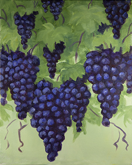 A Grapes paint nite project by Yaymaker