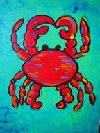 A Mr Crabby paint nite project by Yaymaker
