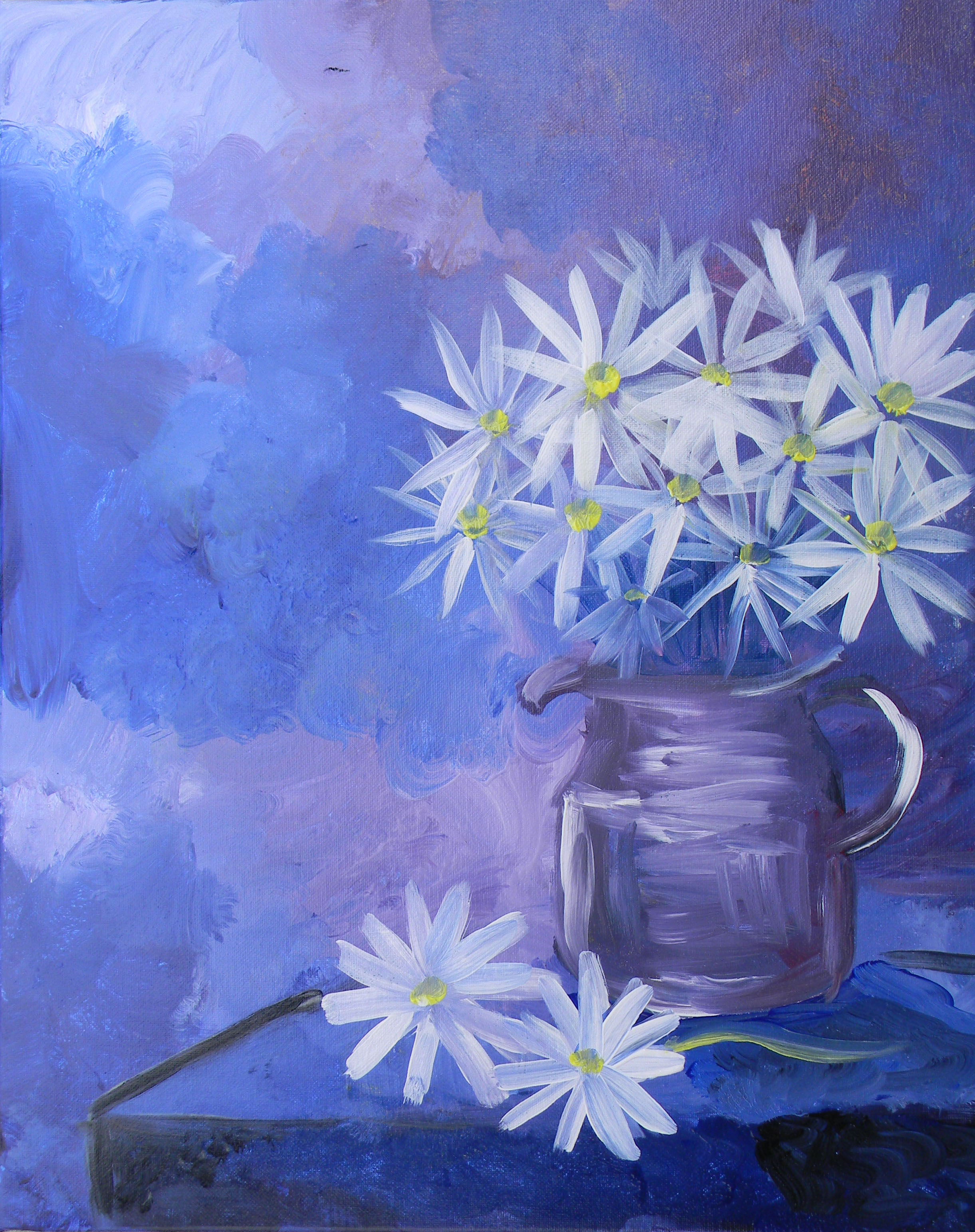 A Violet Daisy paint nite project by Yaymaker