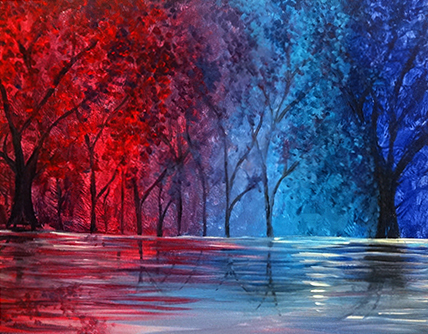 A Colorful Soul paint nite project by Yaymaker