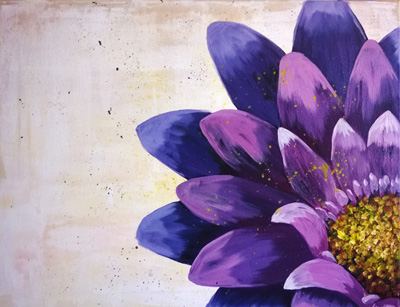 A Quarter Bloom paint nite project by Yaymaker