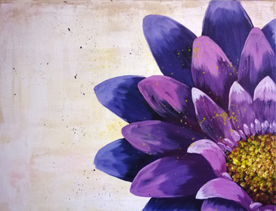 Blooming Flowers with Acrylics & Antics, 05/12/2024 - Paint Nite