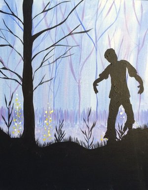 A Zombie paint nite project by Yaymaker