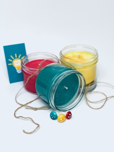 A Choose Your Own Colors  Scent Candle Trio v1 experience project by Yaymaker