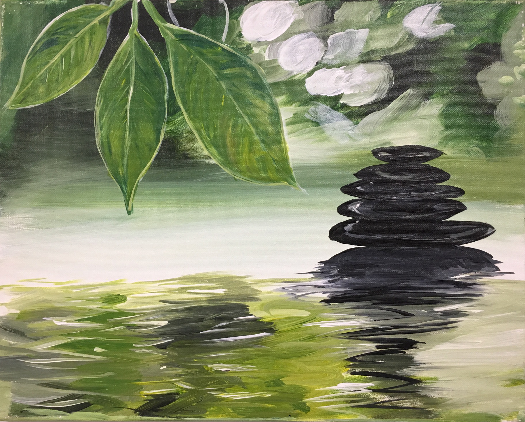 A Now and Zen paint nite project by Yaymaker