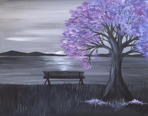A Rise and Shine paint nite project by Yaymaker