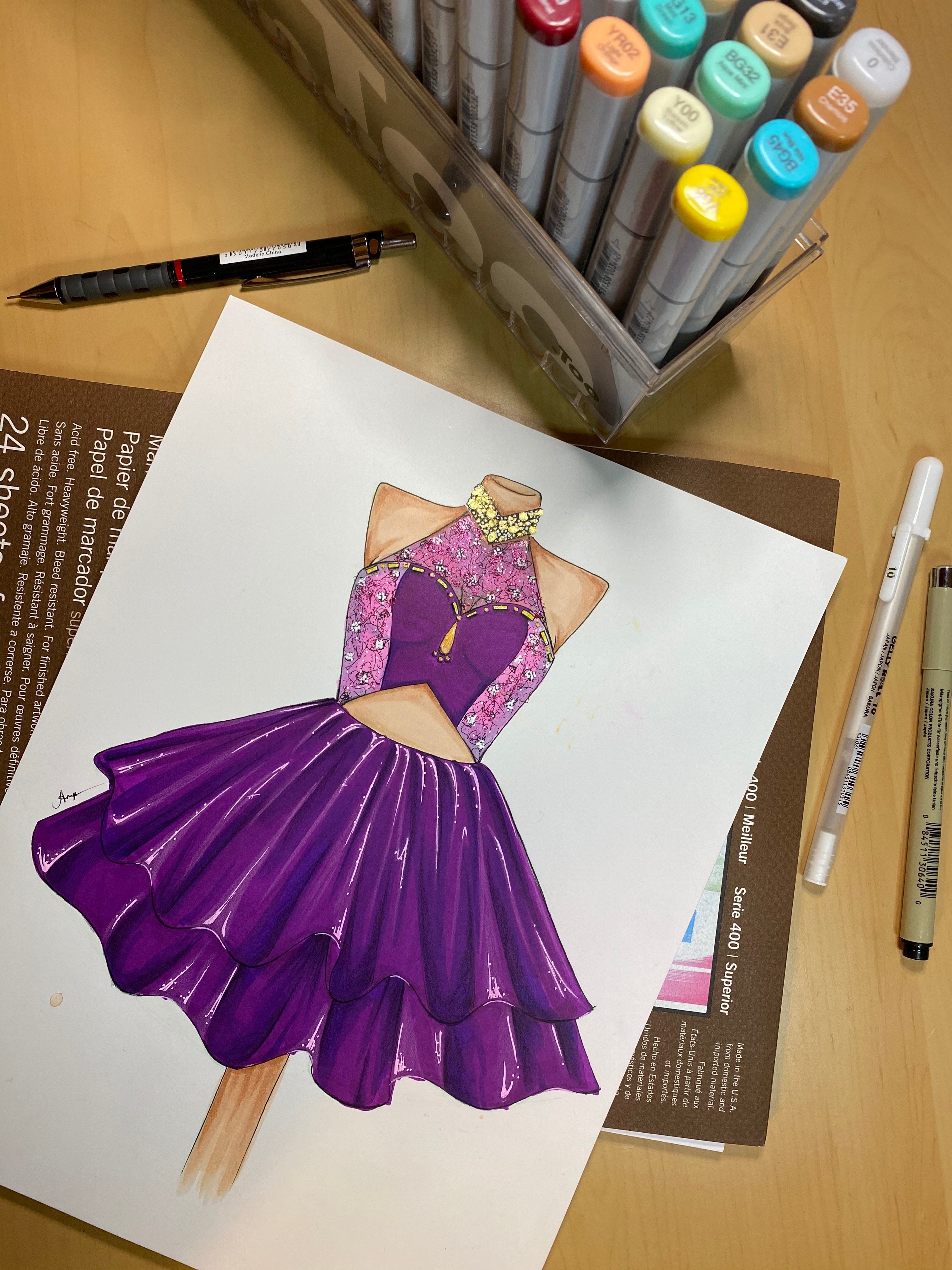 A Learn to Draw Fashion experience project by Yaymaker