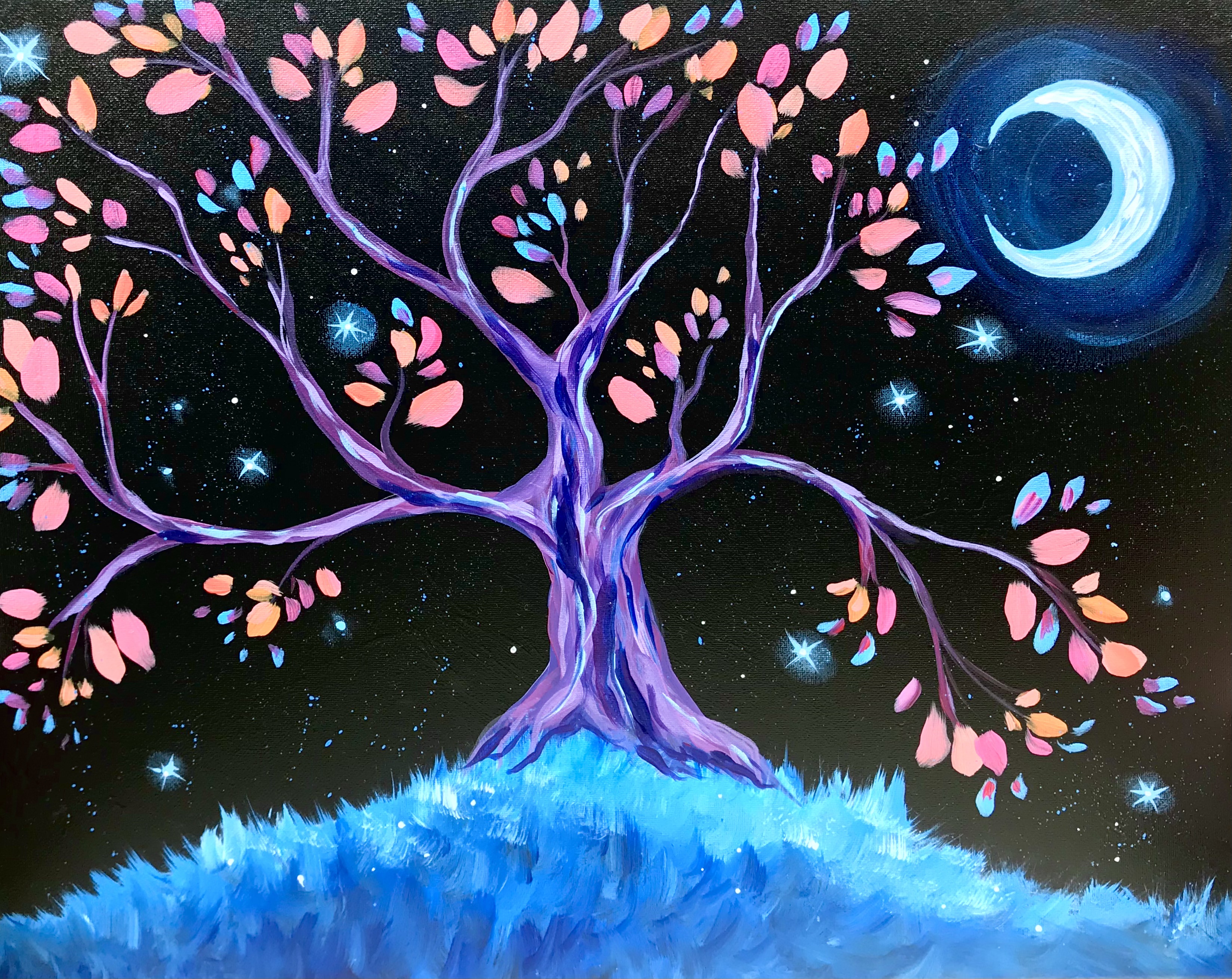 A Midnight Wishing Tree experience project by Yaymaker
