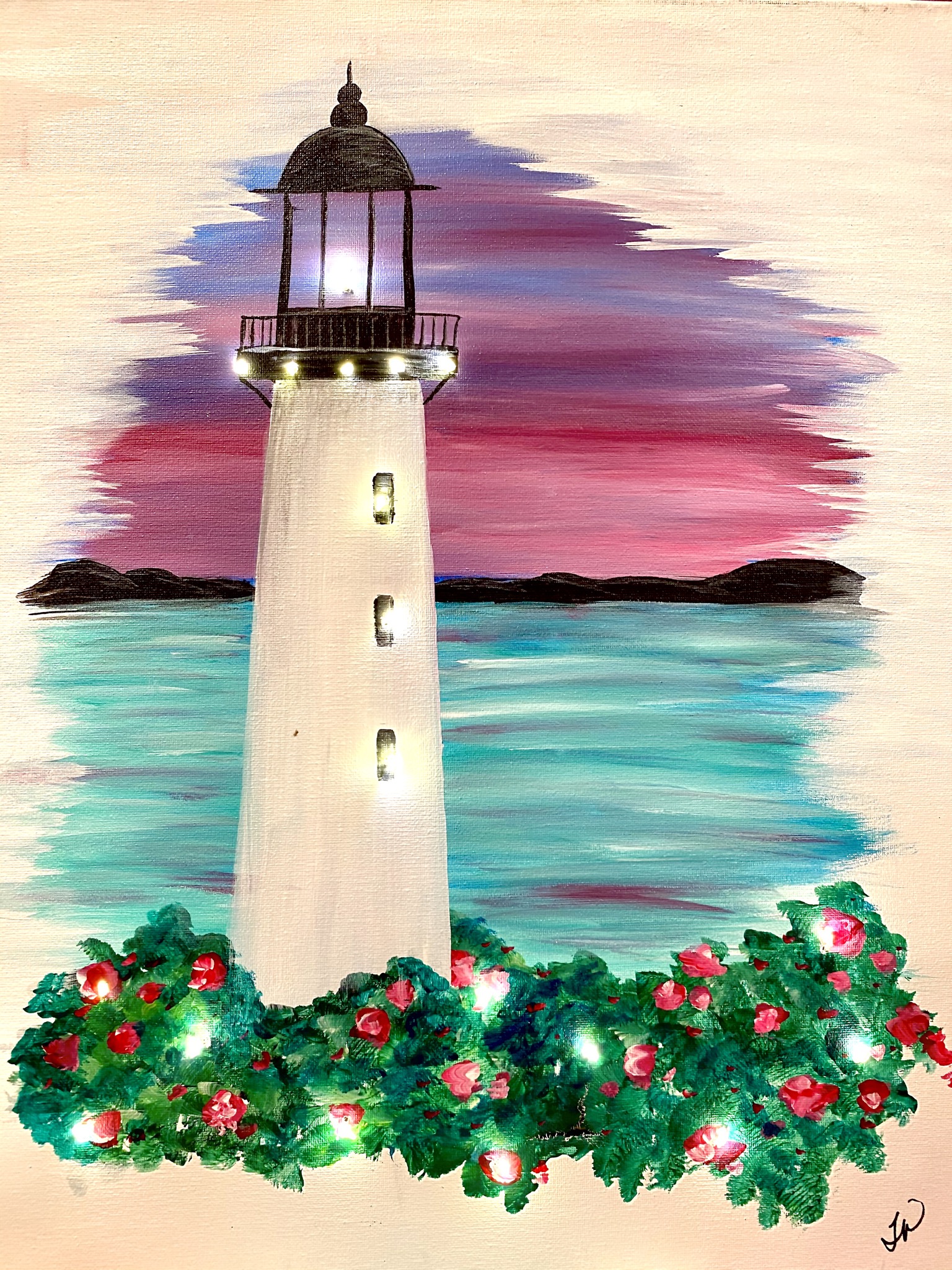 A Lighthouse With Fairy Lights experience project by Yaymaker