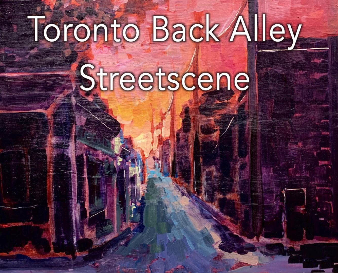 A Toronto Back Alley Street Scene experience project by Yaymaker