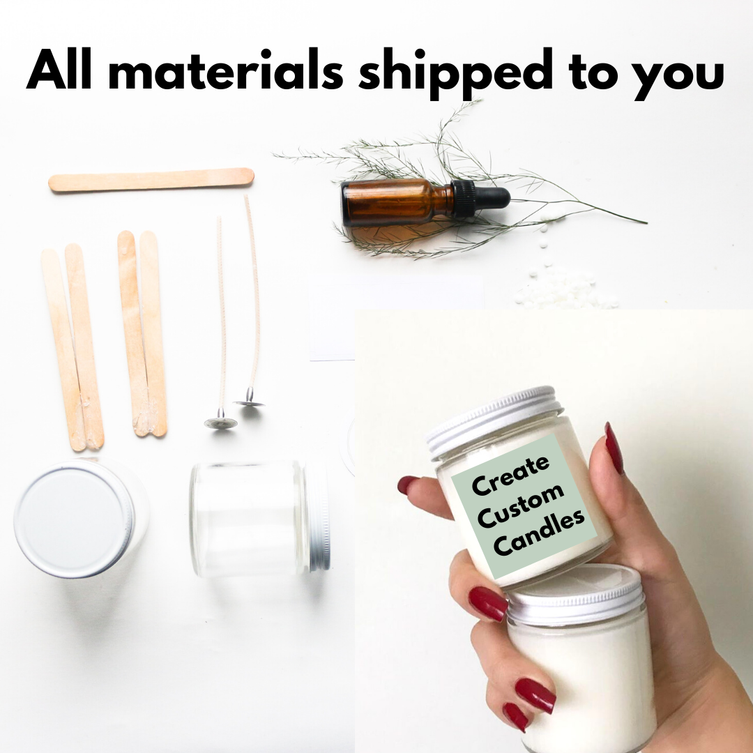 A Virtual Soy Candle Making  All Materials New experience project by Yaymaker