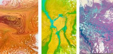 A Fluid Art Chakra Explorations  experience project by Yaymaker