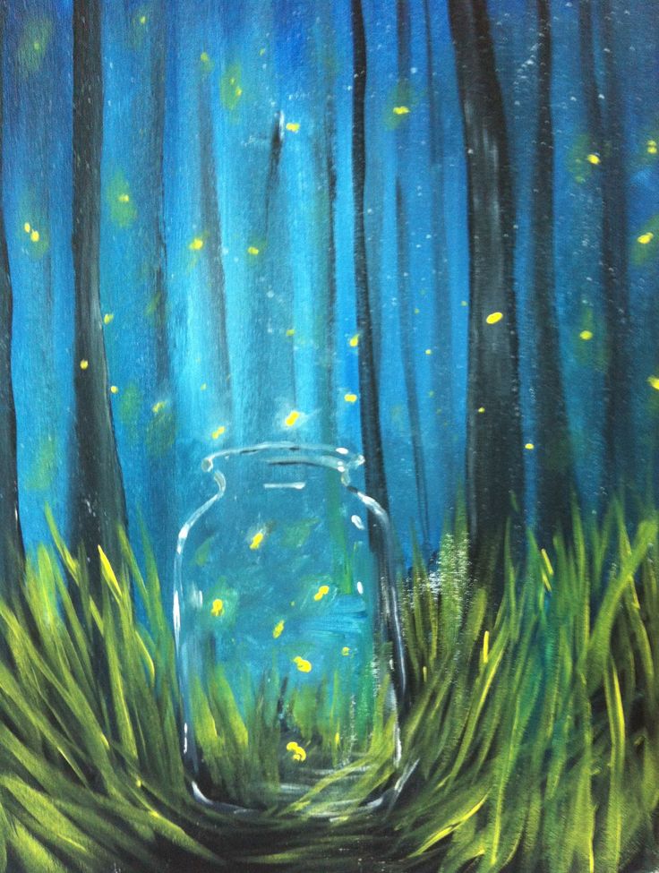 A My Fire Flies paint nite project by Yaymaker