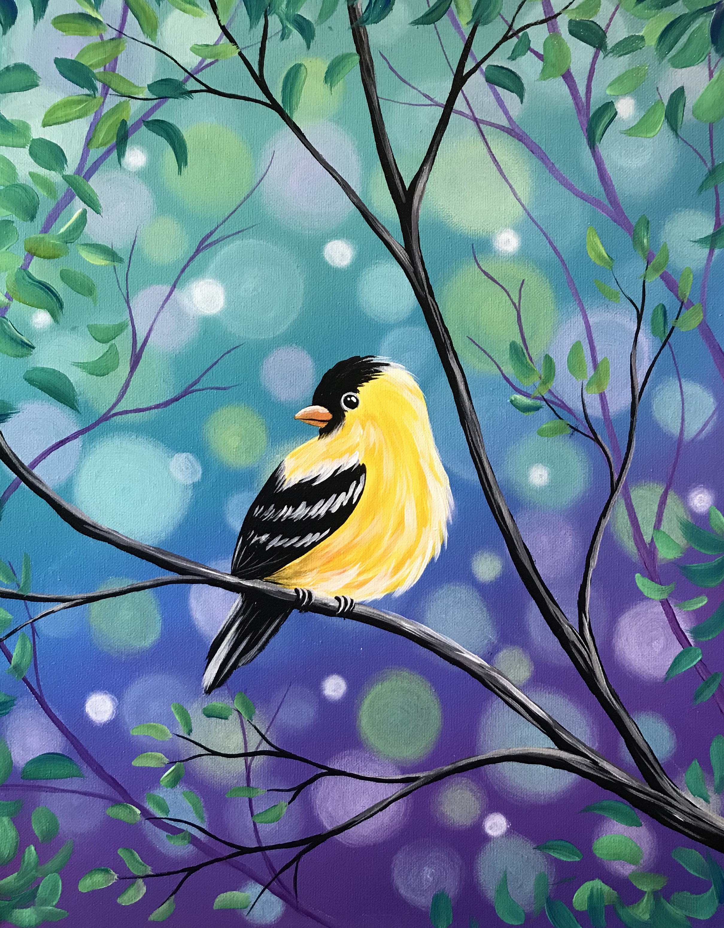 A Spring Goldfinch experience project by Yaymaker