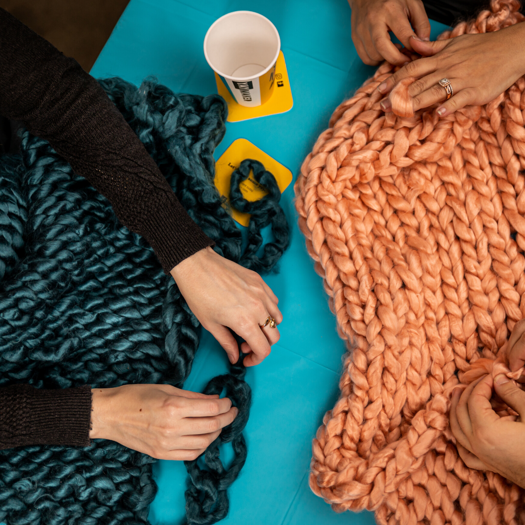 A Chunky Throw Blanket experience project by Yaymaker